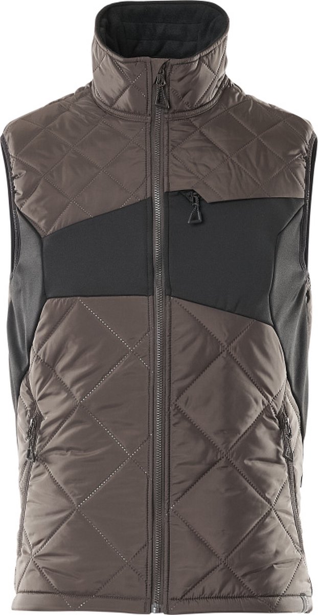 Mascot ACCELERATE Thermobodywarmer 18065-318 - donkerantraciet/zwart - M