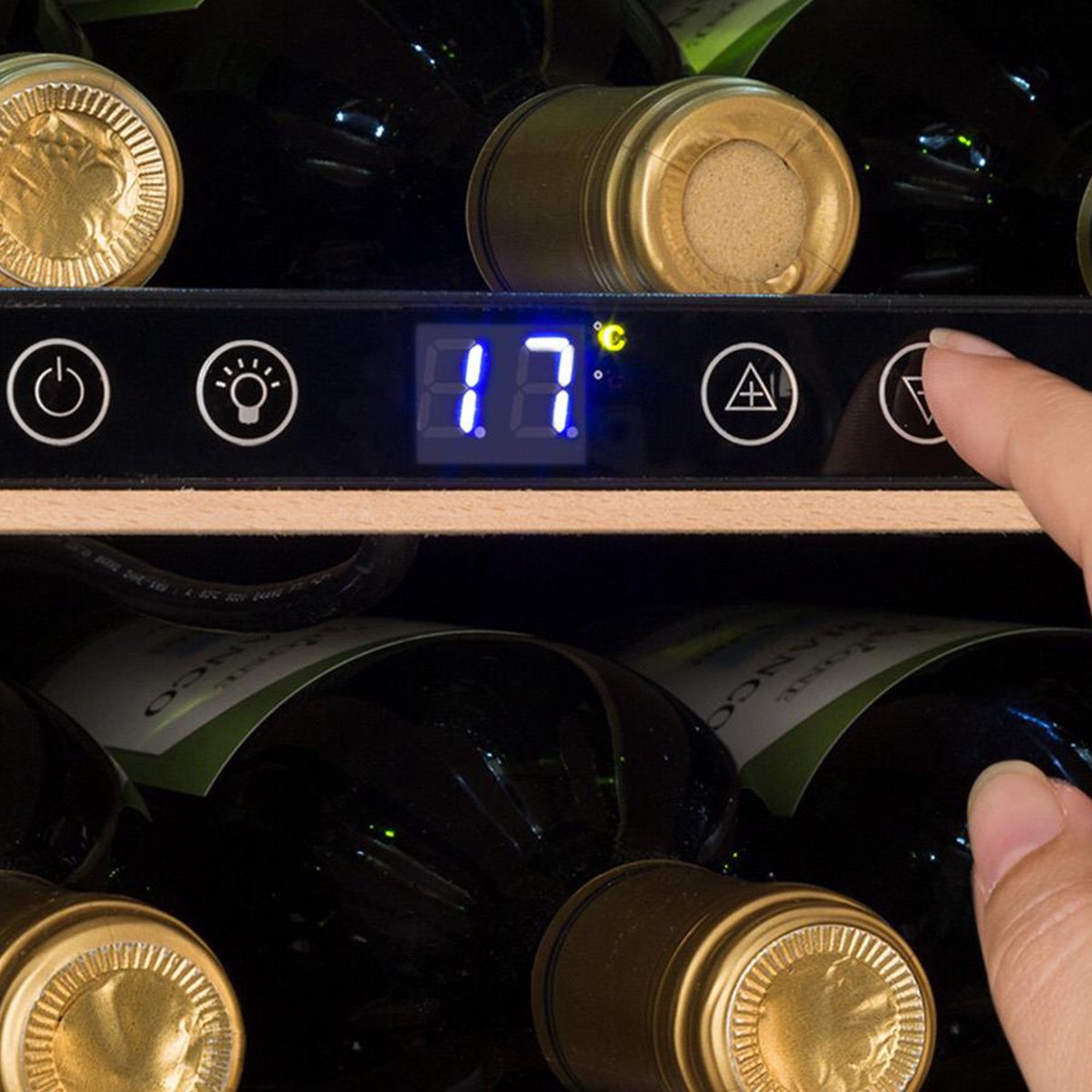 Klarstein Vinsider 24 Inbouw Uno Onyx Edition - afbeelding 3