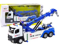 Hijskraan speelgoed - draaibaar - met haken - 31x12.5x9.5 cm