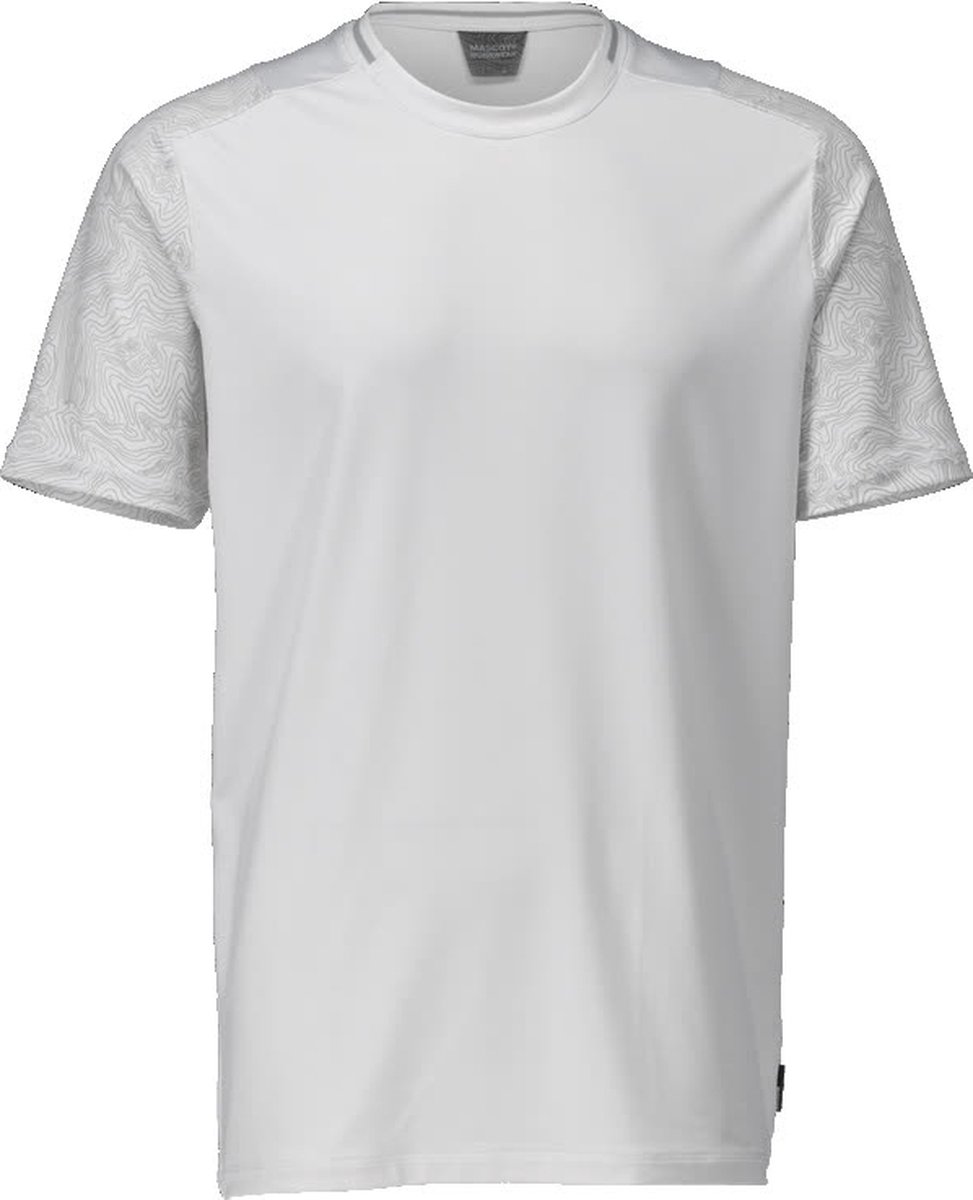 Mascot Customized T-shirt, met korte mouwen 22482-618 - Wit - S