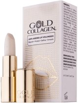 Gold Collagen Lip Volumiser -NIEUWE FORMULE -Rijke parelmoerachtige lippenbalsem -Krachtige mix van oligopeptiden -Voeding & Bescherming -Collageensynthese stimuleren -Vollere lippen -Anti-aging -Vermindert fijne lijntjes en rimpeltjes - Vegan