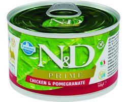 Farmina N&D Prime Adult Mini - Chicken and Pomegranate - 6 x 140 gr