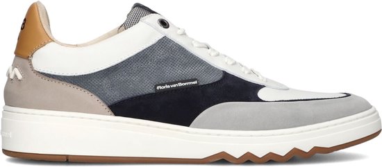 Floris Van Bommel Sfm-10143 Baskets pour femmes The Kupster - Nubuck - Homme - Blauw - Taille 42⅔