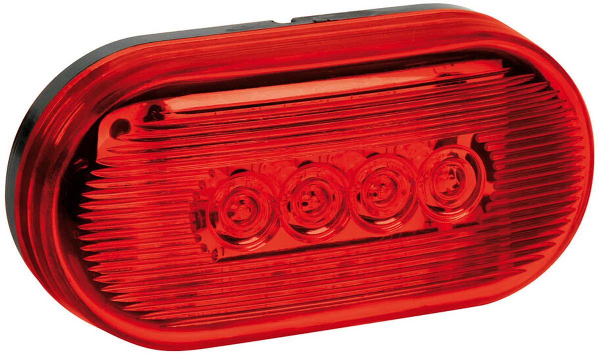 10 led light - 24V - Rood