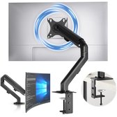 Bol.com ACROPAQ Monitor arm – Voor 1 scherm 17–27 inch – Gasveer ondersteuning – Verstelbare monitorbeugel – AM4512B aanbieding