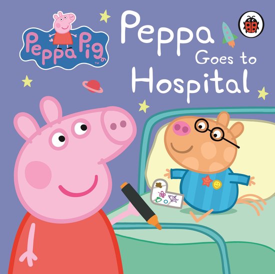 Peppa Pig Goes Hospital First Board Stor - cover