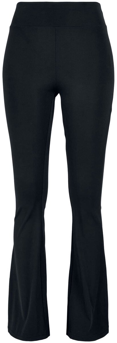 Urban Classics Recycled High-waist Flared Dames Legging – XXL Zwart