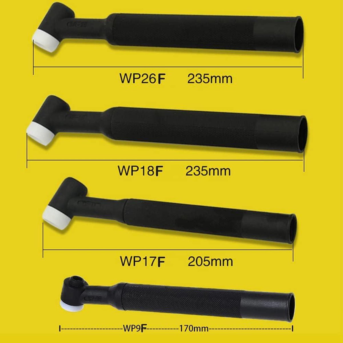 Titel: TIG Lassen Toorts Body Head Flexibele Luchtgekoelde Accessoire Vervanging Deel