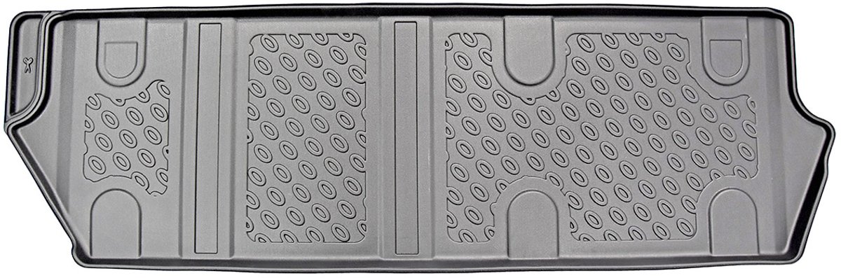 Rubbermatten Mercedes Vito 447 / eVito 2014-heden (matten voor 3e zitrij) - 3D Schaalmatten