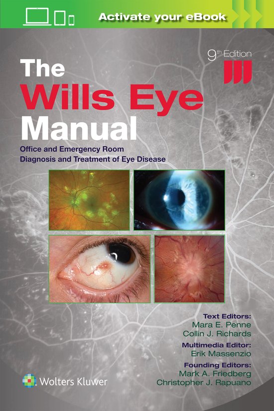The Wills Eye Manual: Print + eBook with Multimedia - cover