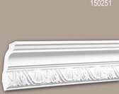 Kroonlijst 150251 Profhome Sierlijst Lijstwerk tijdeloos klassieke stijl wit 2 m