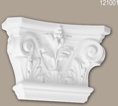 Pilaster kapiteel 121001 Profhome Sierelement Corinthische stijl wit