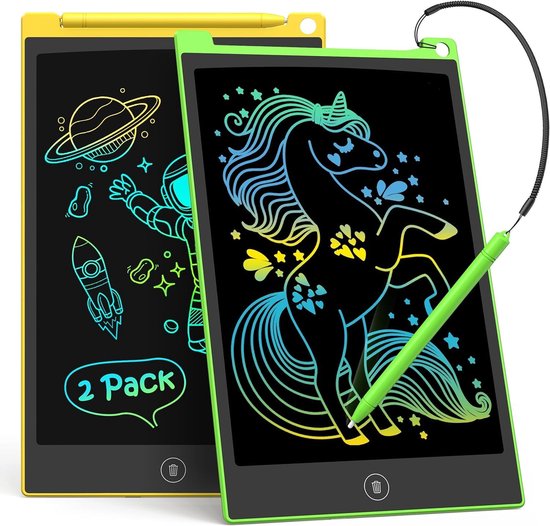 Czemo LCD-schrijfbord – 11,5 Inch – Volledig Scherm – Magnetisch – Voor Kinderen En Volwassenen – Tekenen, Notities En Memo's