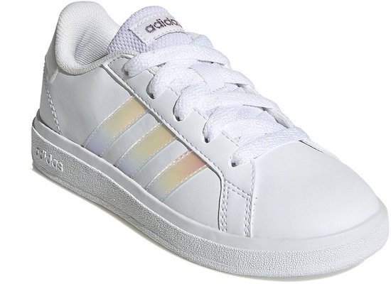 adidas Sportswear Chaussure de tennis à lacets Grand Court Lifestyle - Enfants - Blanc - 38 2/3