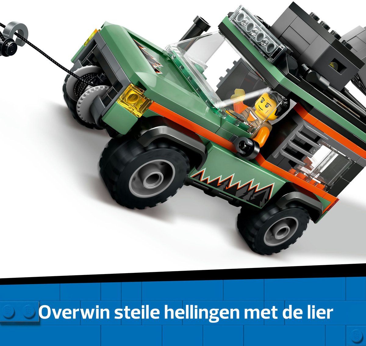LEGO City 4x4 terreinwagen voor in de bergen - 60447 – foto 6