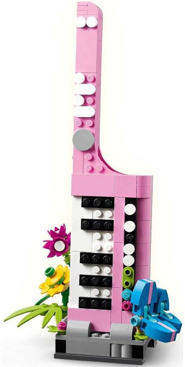 LEGO Creator 3in1 Typemachine met bloemen, Keytar en bloempot Speelgoed voor Kinderen 31169 — afbeelding 19