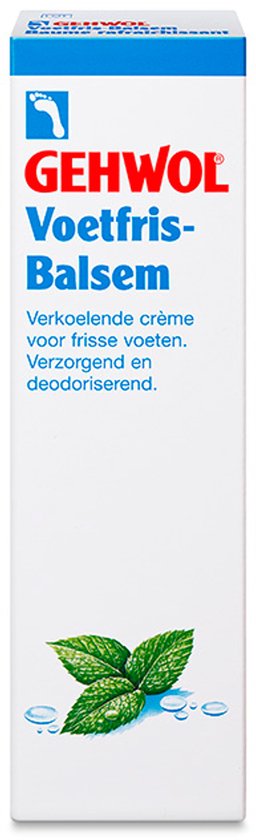 Gehwol Voetfris Balsem - voetencreme beschermt, verfrist en verkoelt langdurig - Tube 75ml