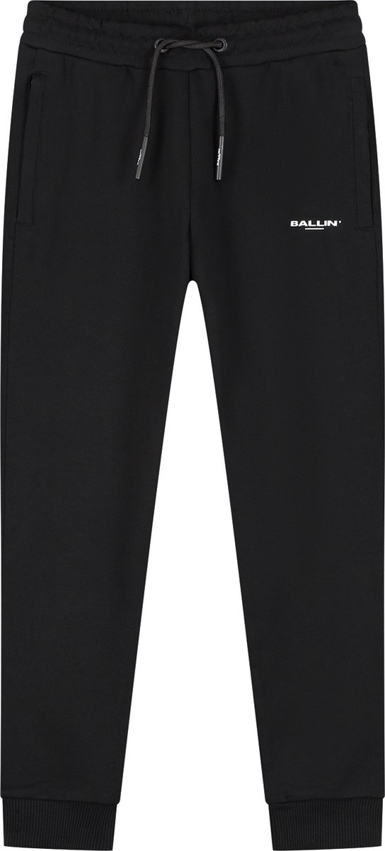 Ballin Amsterdam - Jongens Regular fit Pants Sweat - Black - Maat 12