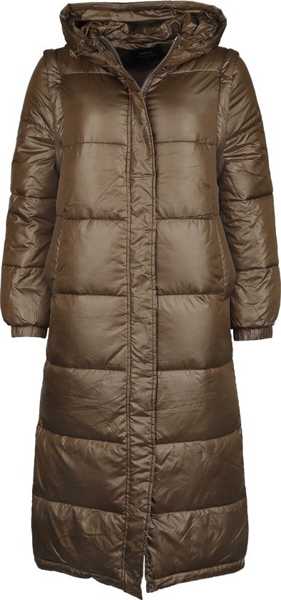 Hailys LS P JK MI44LENA 2IN1 Winterjas bruin M Polyester -