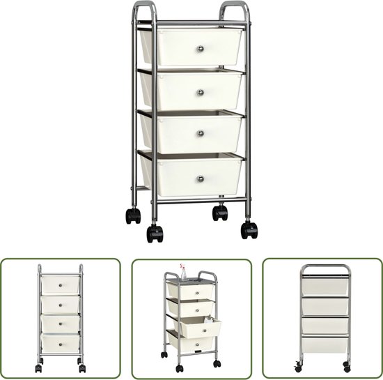 badkamer trolley met 4 lades kopen