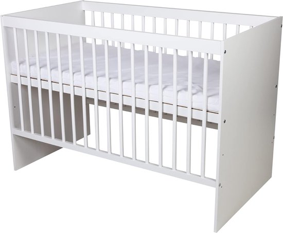 Kinderbed - Peuterbed - Babybed - Wit