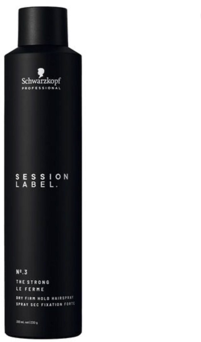 Schwarzkopf Session Label N.3 The Strong Hairspray -300ml