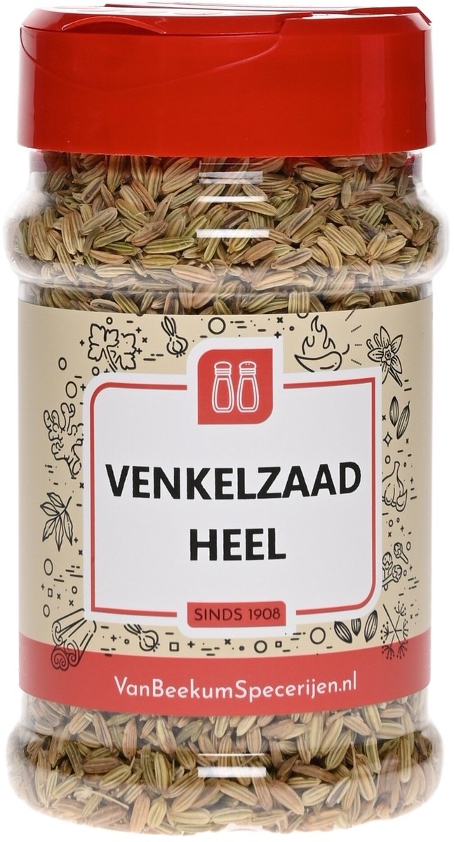 Goedkoopste Van Beekum Specerijen - Venkelzaad Heel - Strooibus 100 gram