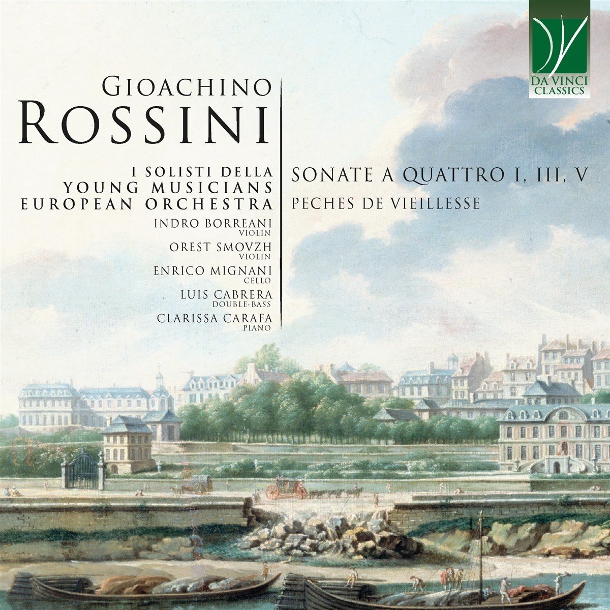 Young Musicians European Orchestra - Gioachino Rossini: Sonatas For Four I, III, V (CD)