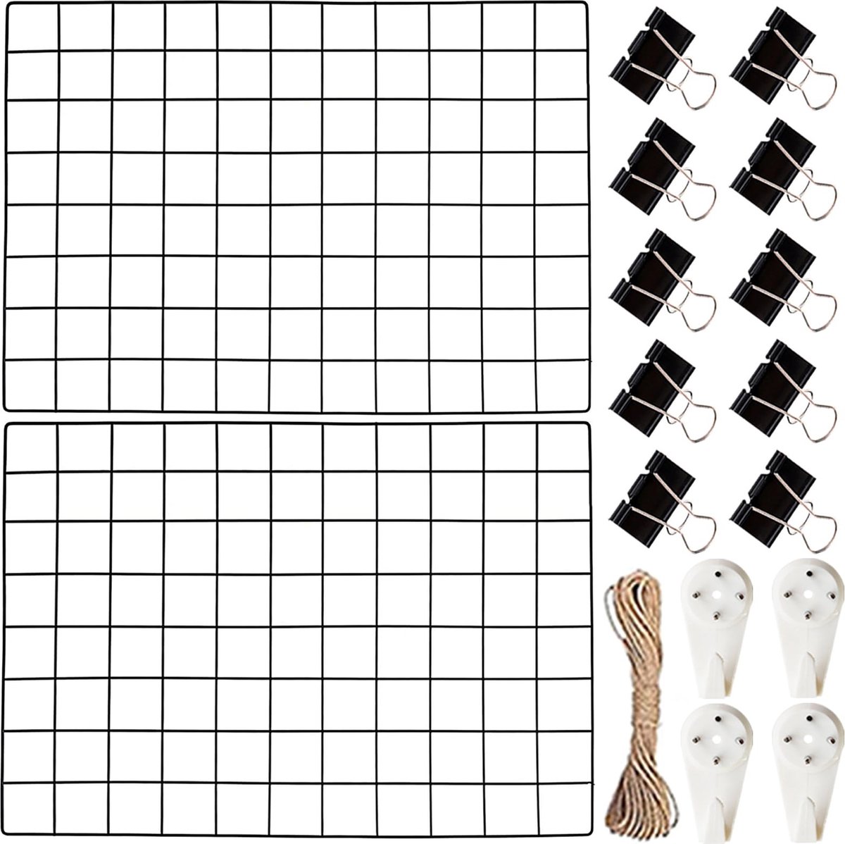 La'Moussawi ® Creatieve Zwarte Wandroosterset voor Unieke Wanddecoratie in Huis en Kantoor