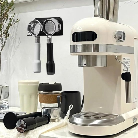 Koffiefilterhouder voor het opbergen van zwarte filterzakhouder - geschikt voor 120