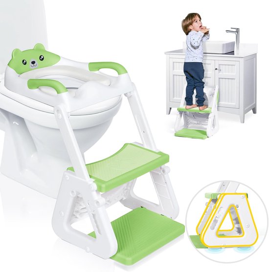 Barakara Zindelijkheidsbril voor kinderen, toilet potje, antislip, hoogte, verstelbaar