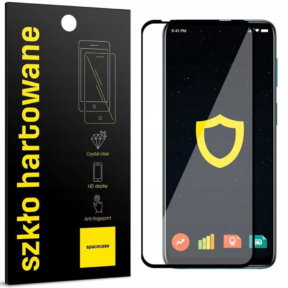 Spacecase 5D Gehard Glas Voor Motorola Moto G42 Beschermingsfolie