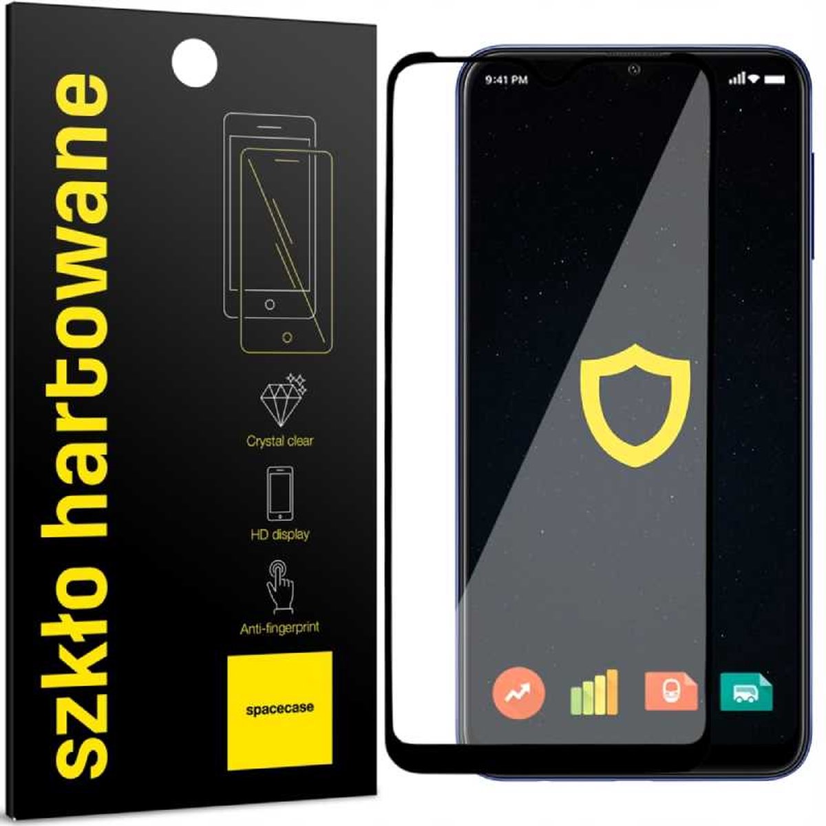 Spacecase Gehard Glas 5D Voor Samsung Galaxy A04S A13 4G 5G
