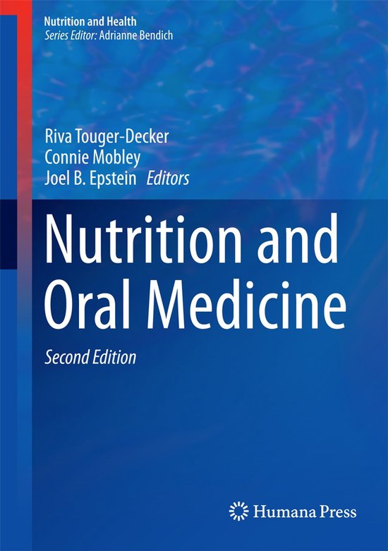 Nutrition and Oral Medicine - cover