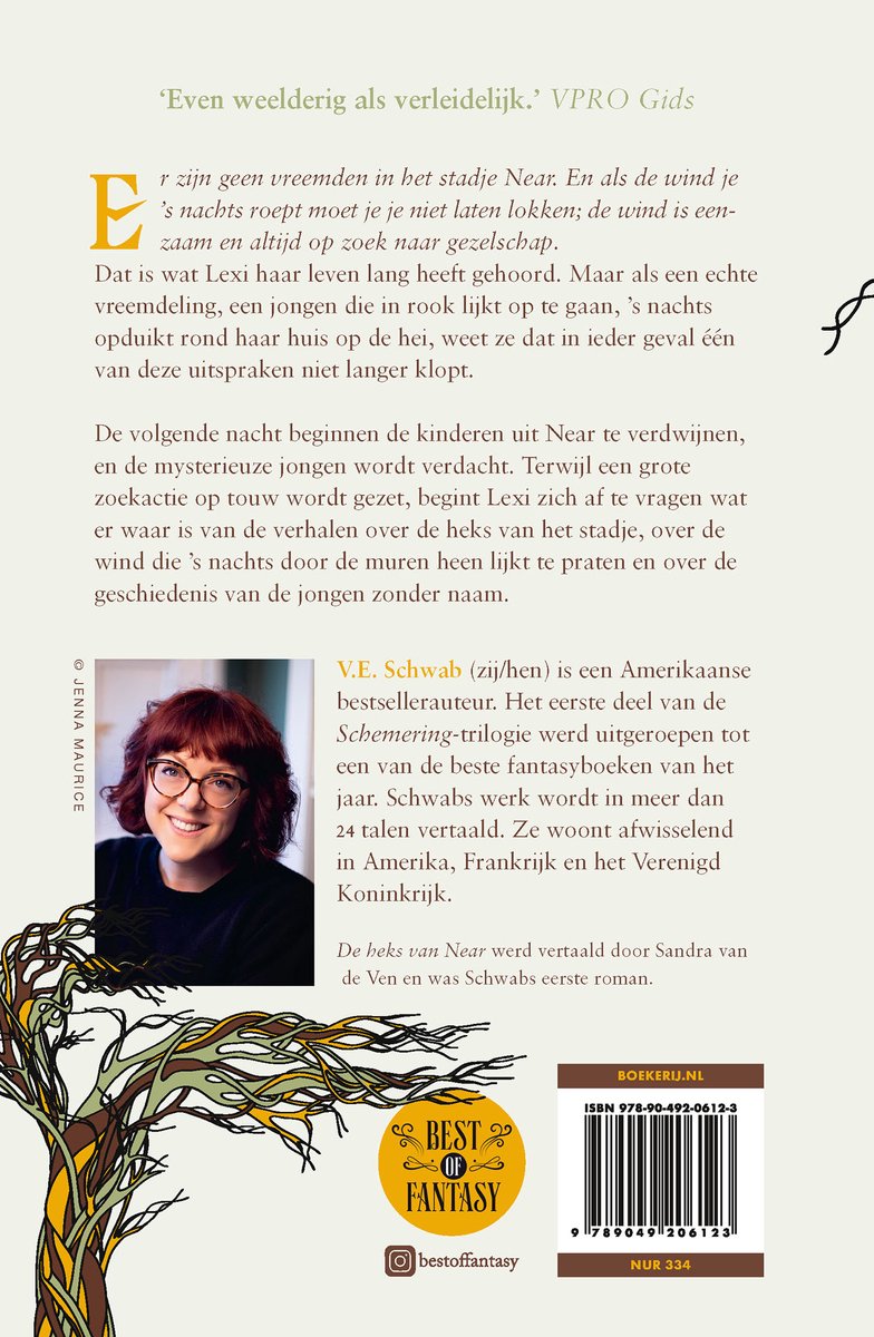 De heks van Near - back cover