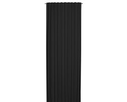 Elbersdrucke Gordijn met verborgen lussen Midnight 255x140 cm zwart