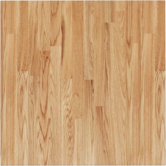 Plateau de table vidaXL - Table - Plateau de table en bois - Tables - Plateau de table carré 90 x 90 x 1,5 cm Chêne massif marron clair