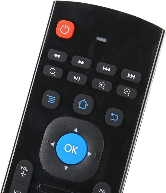 Air Fly Mouse-toetsenbord, Draadloze Afstandsbediening met Achtergrondverlichting, voor Android TV Box PC Laptop HTPC Tablet Smart TV, Zakelijke PPT-presentaties, Projector Air Fly Mouse-toetsenbord, Draadloze Afstandsbediening met Achtergrondverlichting, voor Android TV Box PC Laptop HTPC Tablet Smart TV, Zakelijke PPT-presentaties, Projector