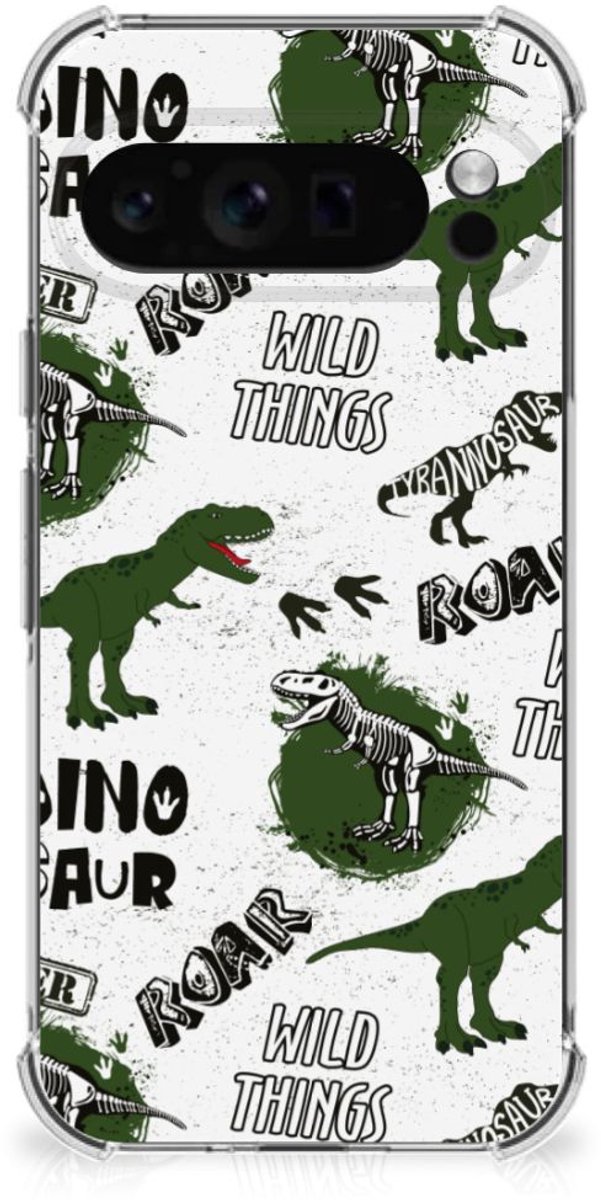 Case Anti-shock voor Google Pixel 9 Pro XL Dinosaurus