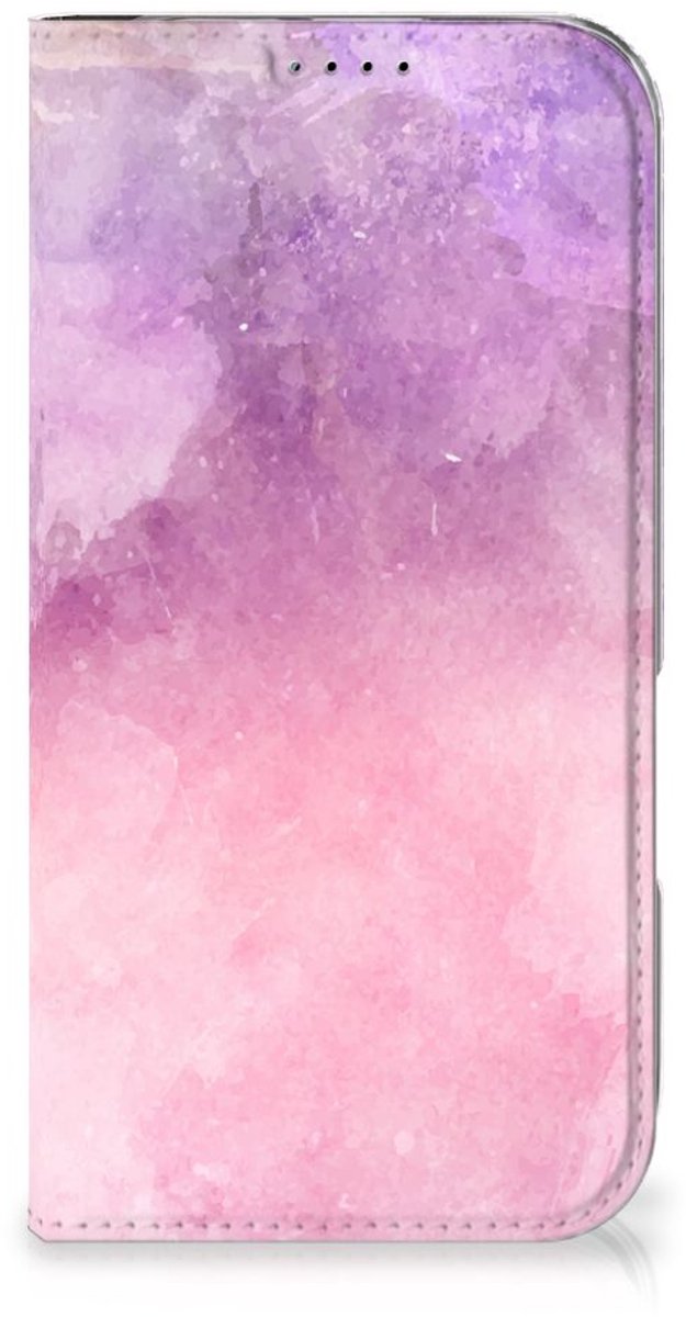 Bookcase iPhone 16 Pink Purple Paint