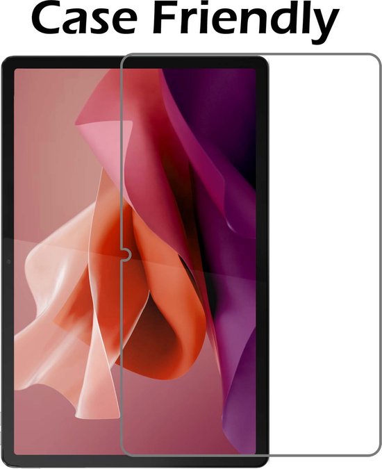 Étui adapté pour Lenovo Tab P12, étui pour tablette à trois volets avec découpe, adapté pour Lenovo Pen avec protecteur d'écran - Étui adapté pour Lenovo Tab P12, étui à Hardcover, Bookcase - Or rose