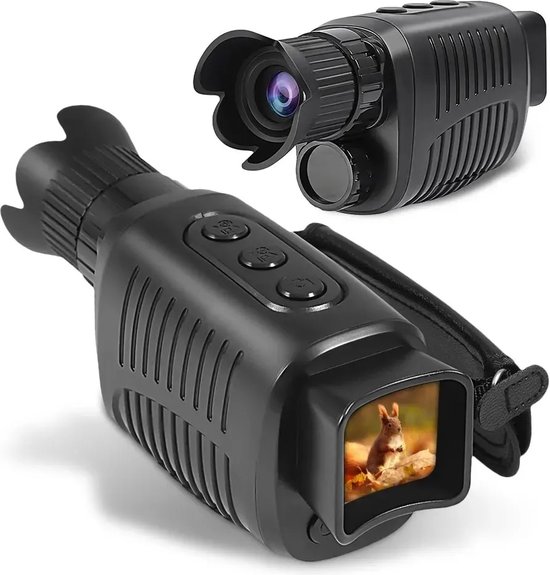 Monoculaire De Vision Nocturne IR Numérique 100-400M Caméscope Infrarouge Enregistrement Photo