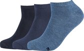 Skechers 3PPK Men Sneaker Socks SK43006-5801, Unisex, Blauw, Sokken, maat: 39-42