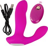 Panty Vibrator Met Afstandsbediening - G Spot en Clitoris Stimulator - Vibrerende Panty Stimulator - 7 Standen voor Clitoris Stimulator - 7 Standen voor G-Spot Stimulator