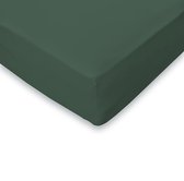 Bol.com Eleganzzz Hoeslaken Jersey Stretch 35cm Hoekhoogte - Dark Green - Hoeslaken 160x210/220cm - 180x200cm - Lits Jumeaux - 1... aanbieding