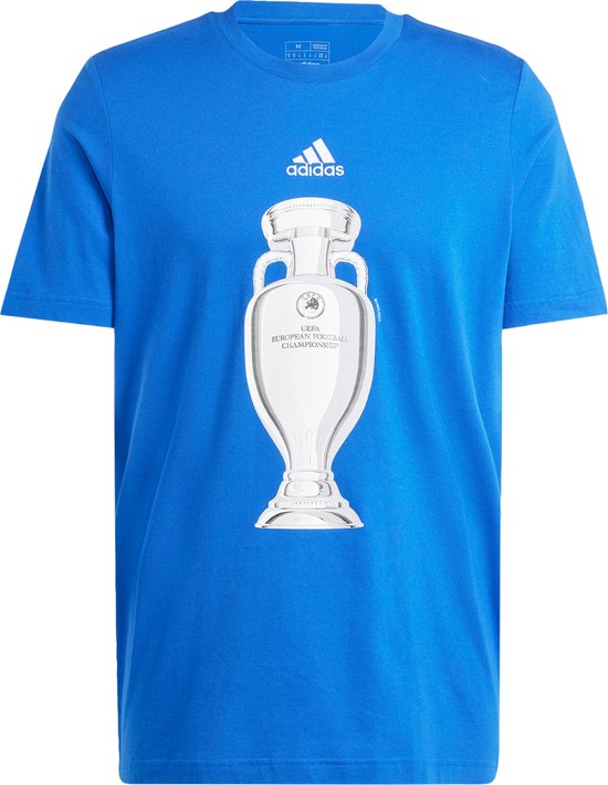 adidas Performance Official Emblem Trophy T-shirt - Heren - Blauw- 3XL