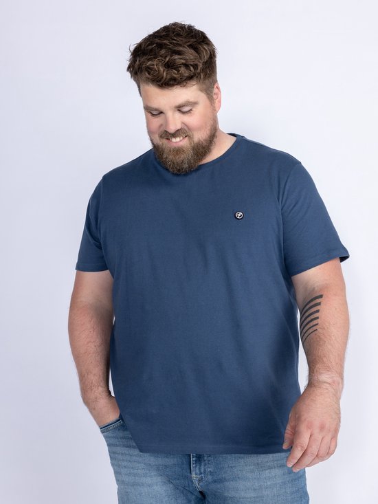 Petrol Industries - Rouleau de t-shirt avec logo Plus taille pour homme - Blauw - Taille 6XL