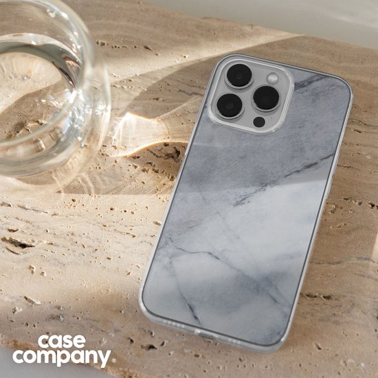 Case Company® - Coque OnePlus Nord 3 - Marbre Witte - Coque de téléphone souple - Protection sur tous les côtés et bord de l'écran