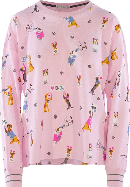 PJ SALVAGE CO. Ensemble pyjama Woof for Love