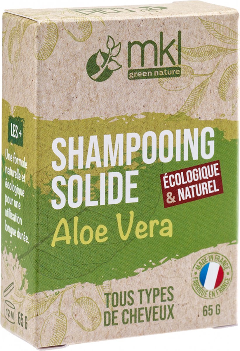 MKL Green Nature Aloë Vera Solid Shampoo Alle Haartypen 65 g